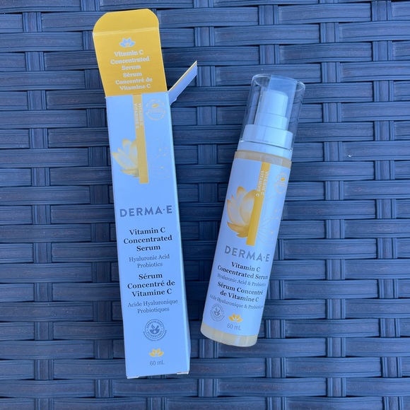 NWT Derma-E Vitamin C Concentrated Serum Hyaluronic Acid probiotics 60ml - Picture 8 of 8
